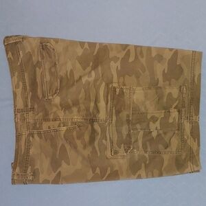 George Men's Tan Camouflage Cargo Shorts